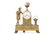 A French Louis XVI-style gilt-bronze mantel clock