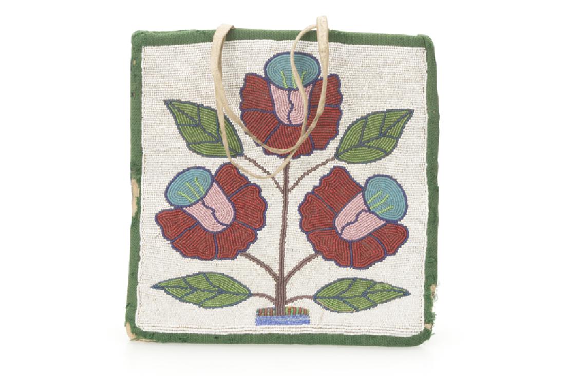 A Plateau Indian beaded flat bag (1 of 1)