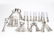 A Gorham partial "Strasbourg" sterling silver flatware