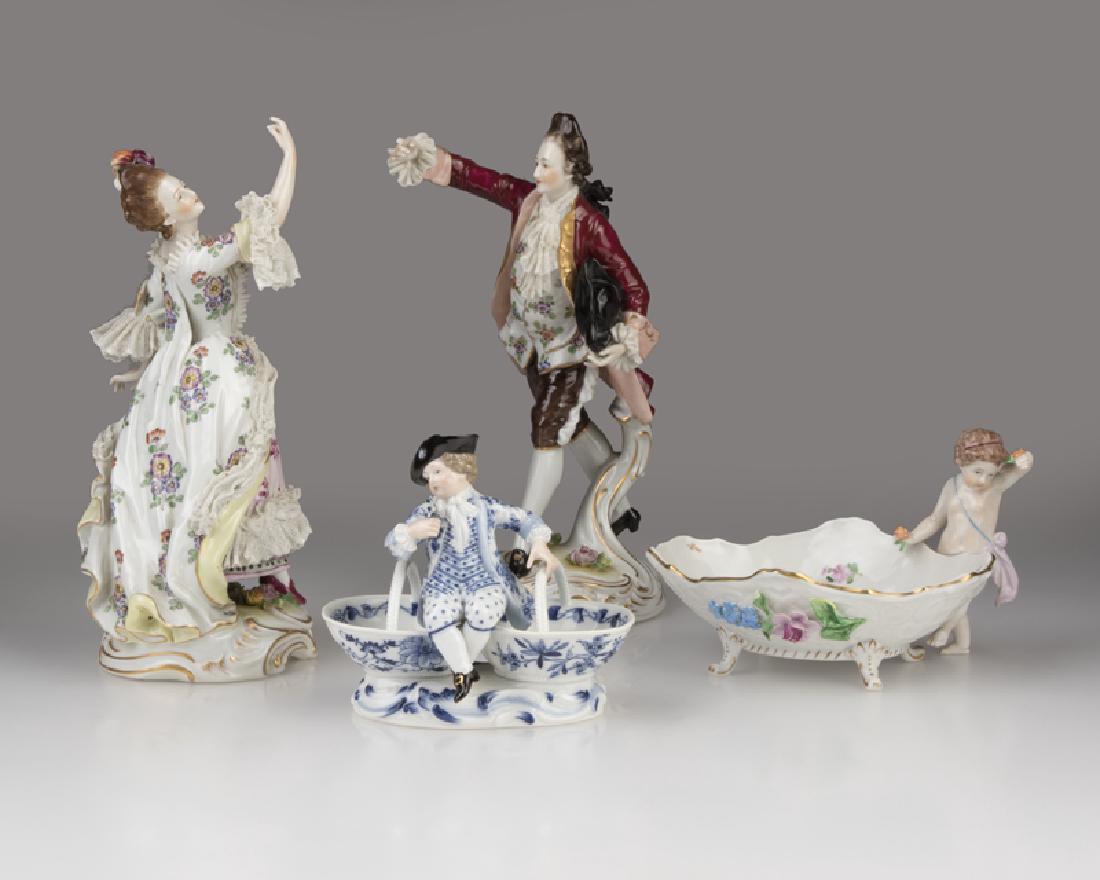 A group of German porcelain objects (1 of 8)