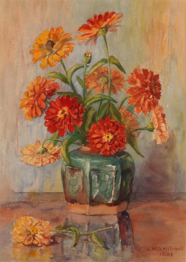 Laura Marie Desbarres Mitchell (1883 - 1965 Alhambra, (1 of 4)