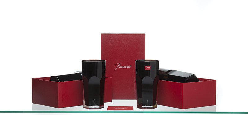 Eight Baccarat ''Darkside Black Angel, Harcourt'' (1 of 6)