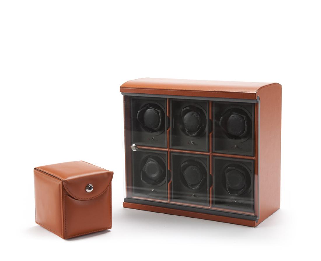 English wrist watch winder box, Underwood (1 of 1)