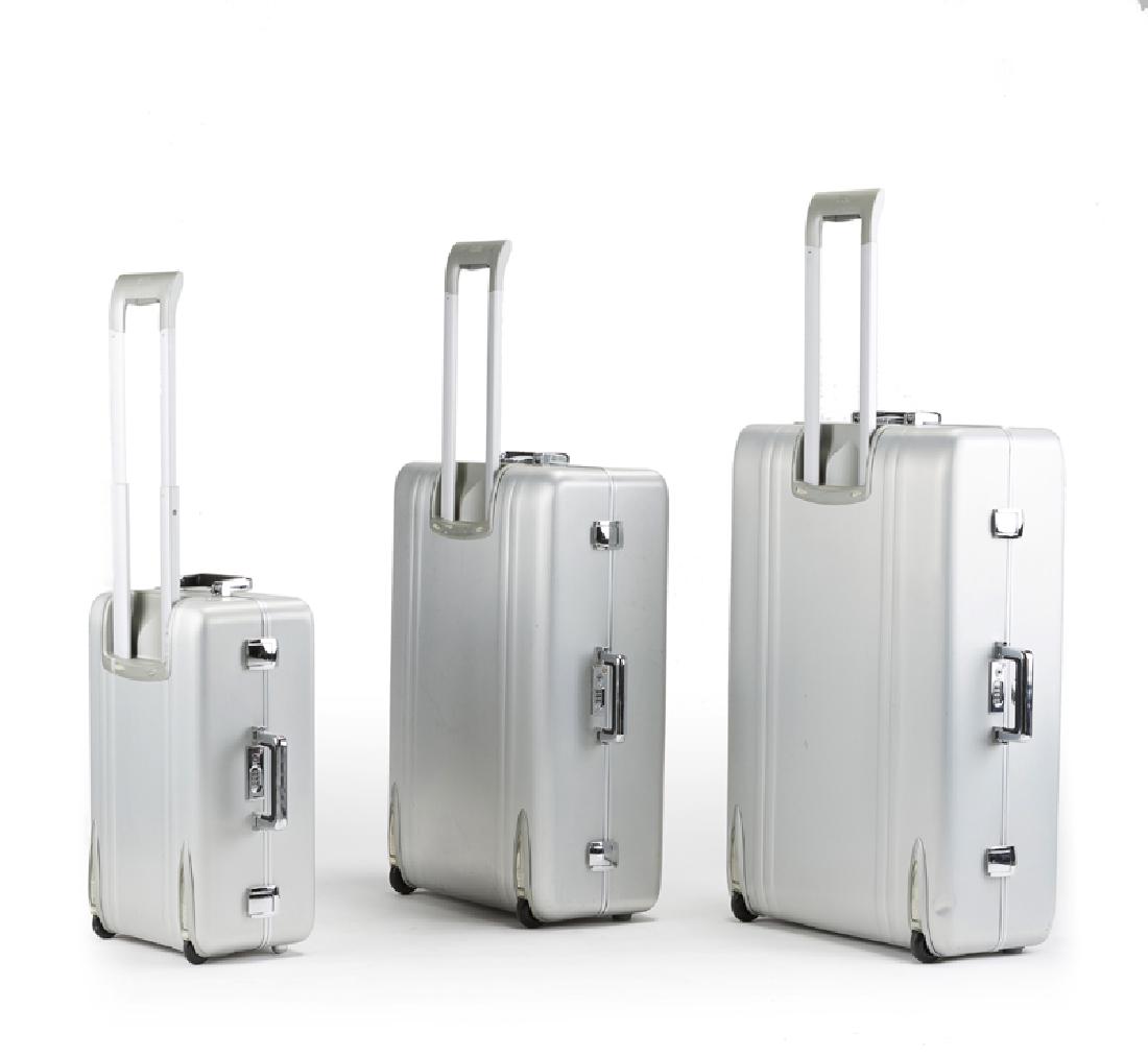 Three Zero Halliburton aluminum suitcases (1 of 4)