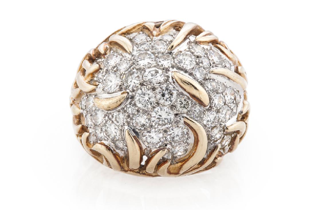 A diamond bombe ring (1 of 2)