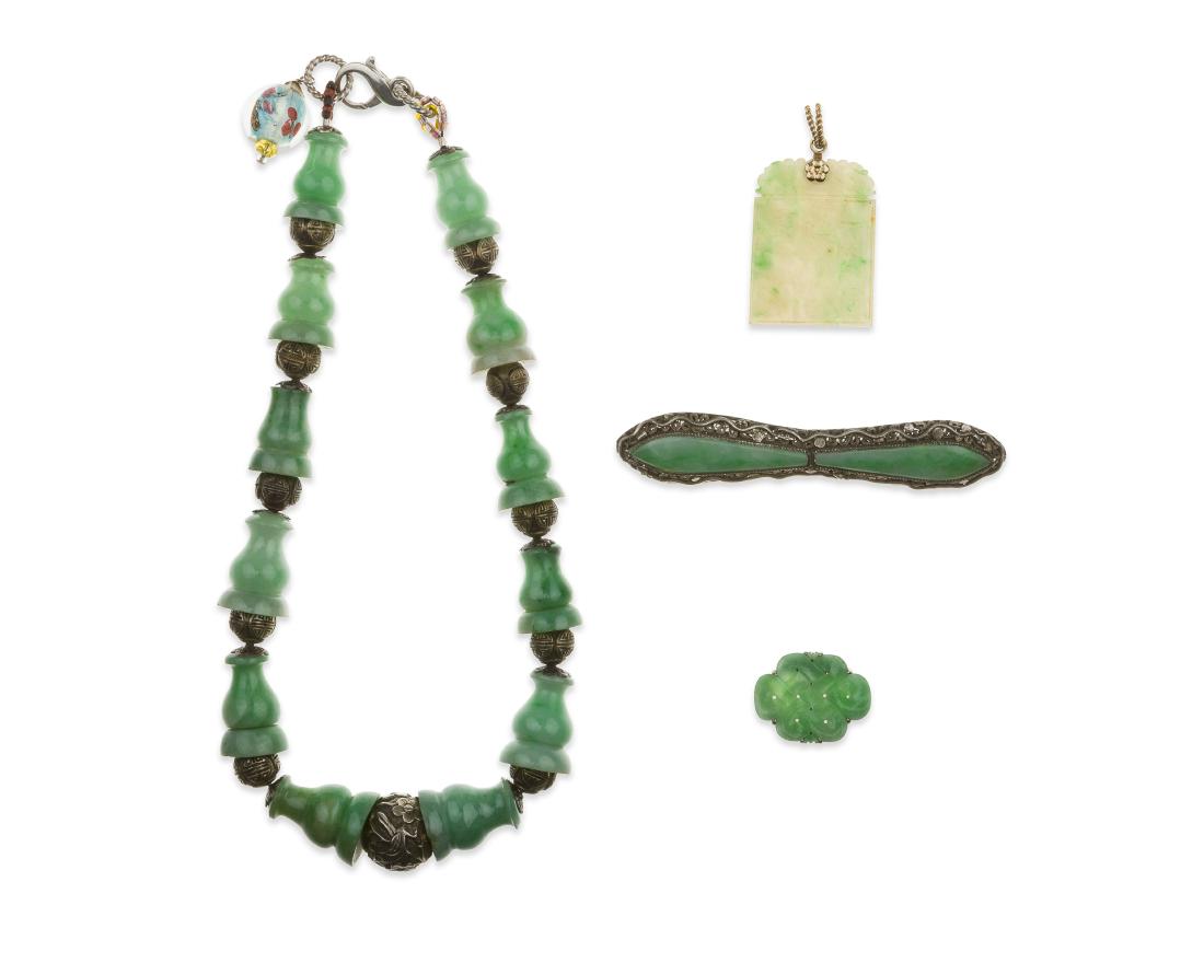 Four jade jewelry tems (1 of 3)