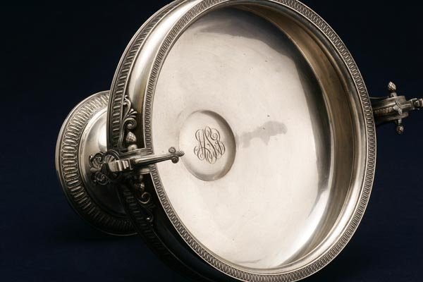 A TIFFANY & CO AESTHETIC MOVEMENT STERLING TAZZA - 2