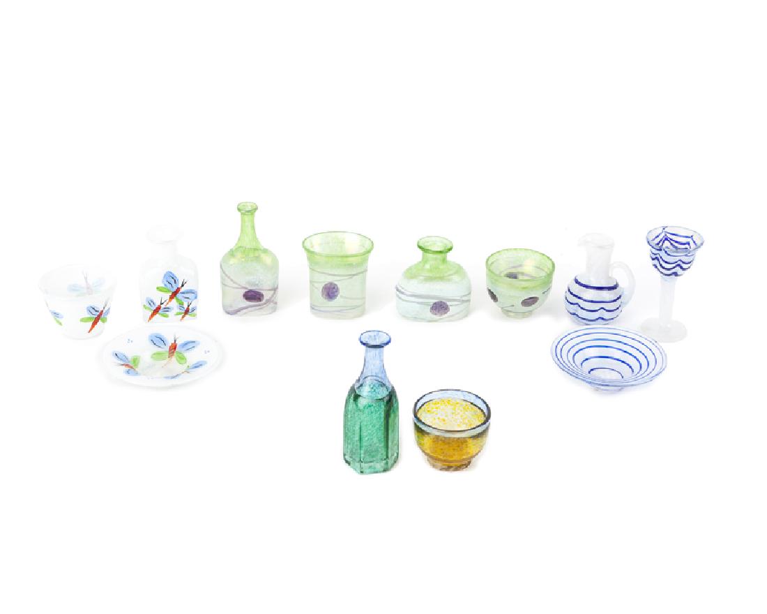 11 miniature Kosta Boda / Vallien art glass items (1 of 3)
