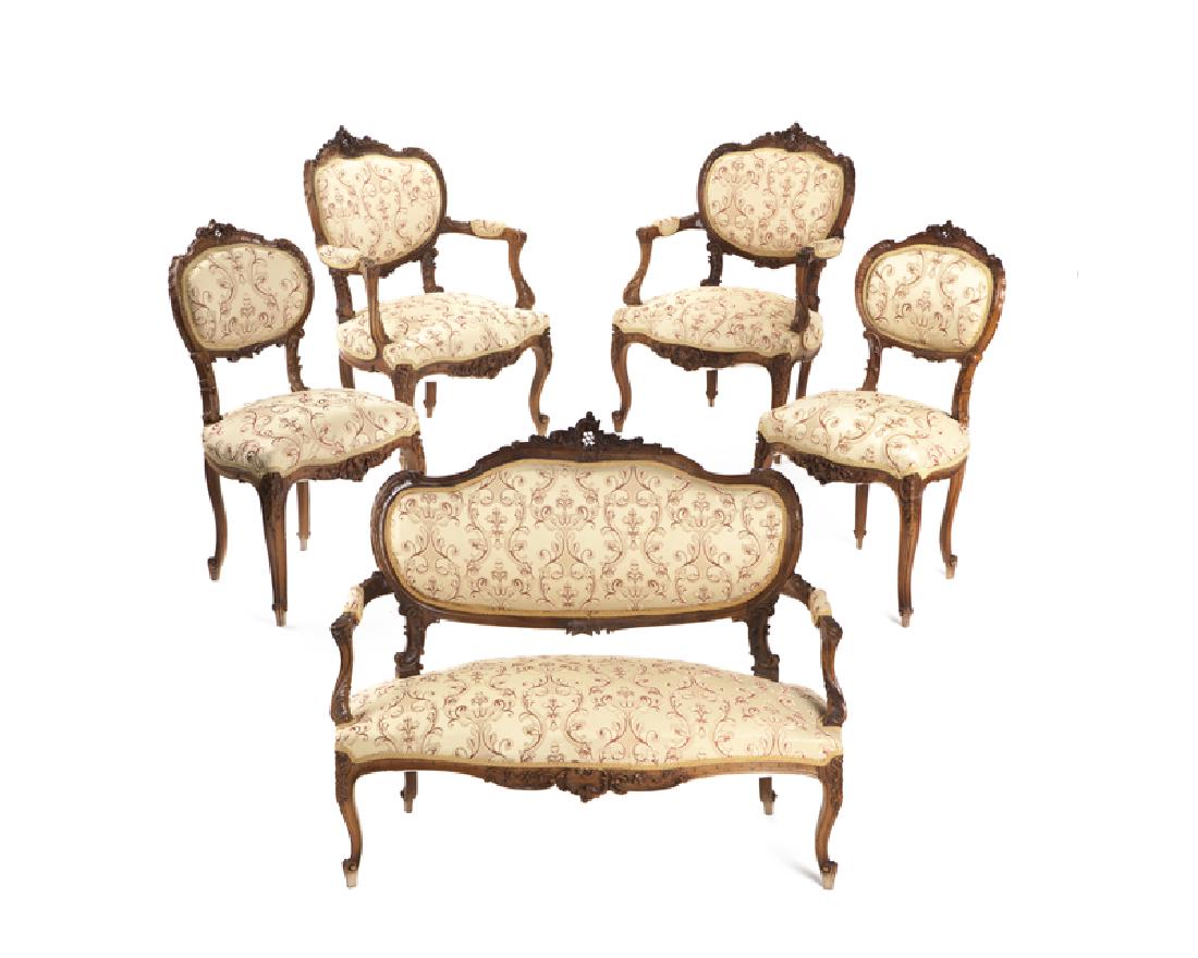 A French Louis XV-style parlor suite (1 of 4)