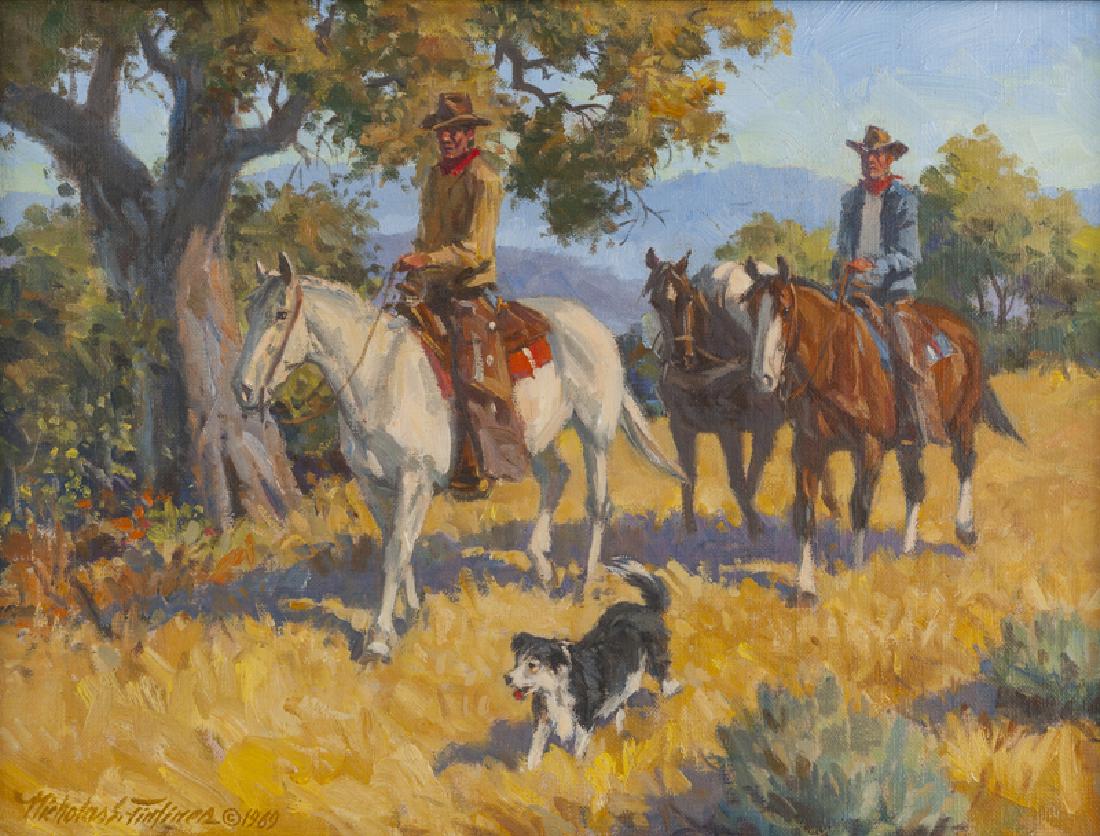 Nicholas S. Firfires (1917 - 1990 Santa Barbara, CA) (1 of 4)