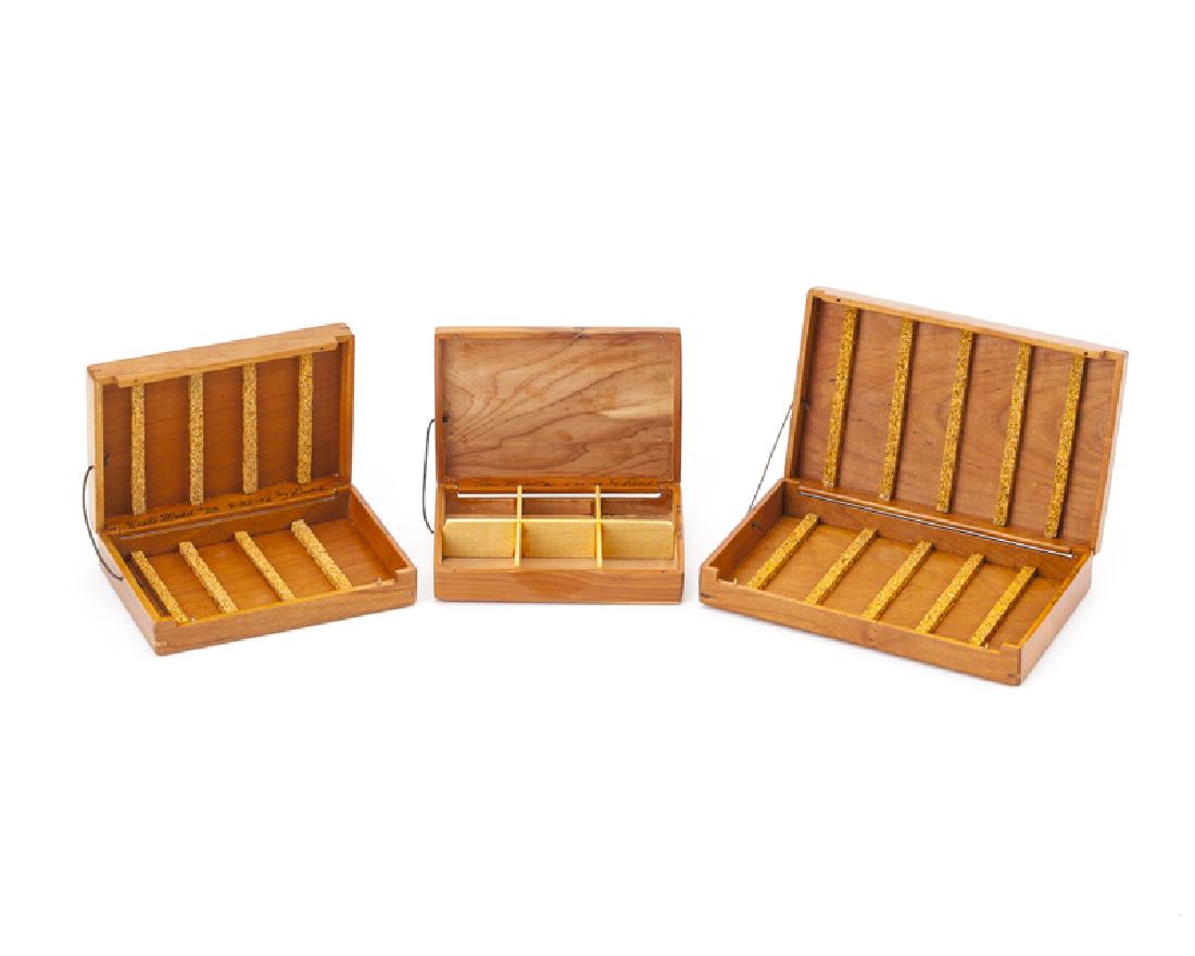 A group of three Dave ''Dutch'' Schultz handmade fly (1 of 5)