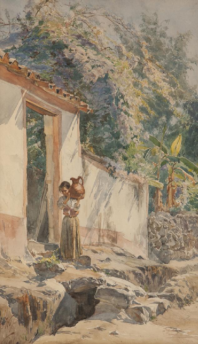 Henry Otto Wix (1866 - 1922 Santa Barbara, CA) (1 of 4)