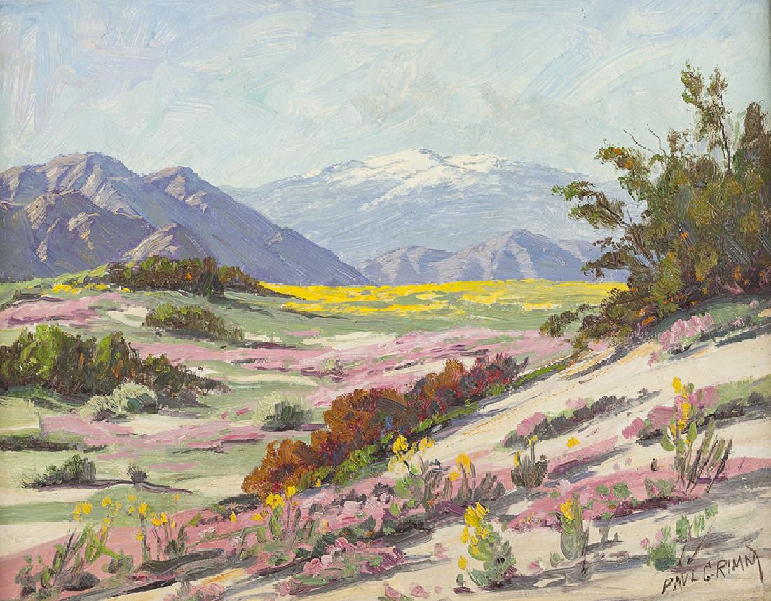 Paul Grimm (1891 - 1974 Palm Springs, CA) (1 of 4)