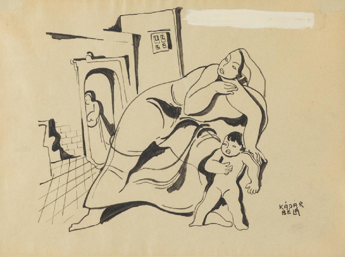 Bela Kadar (1877 - 1956 Hungarian) (1 of 4)