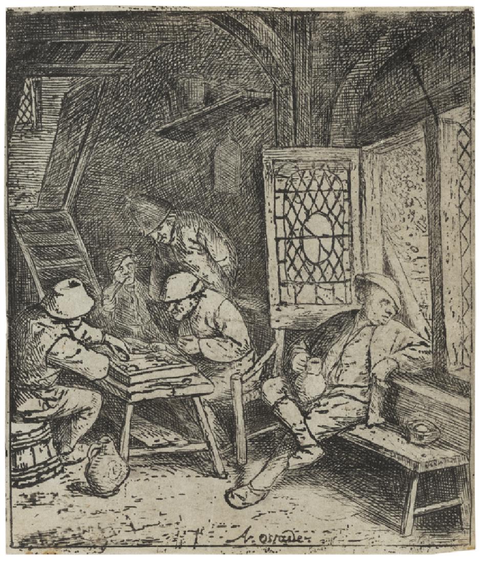 Adriaen Jansz van Ostade (1610 - 1685 Dutch) (1 of 5)