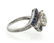 An Art Deco diamond and sapphire ring - 3