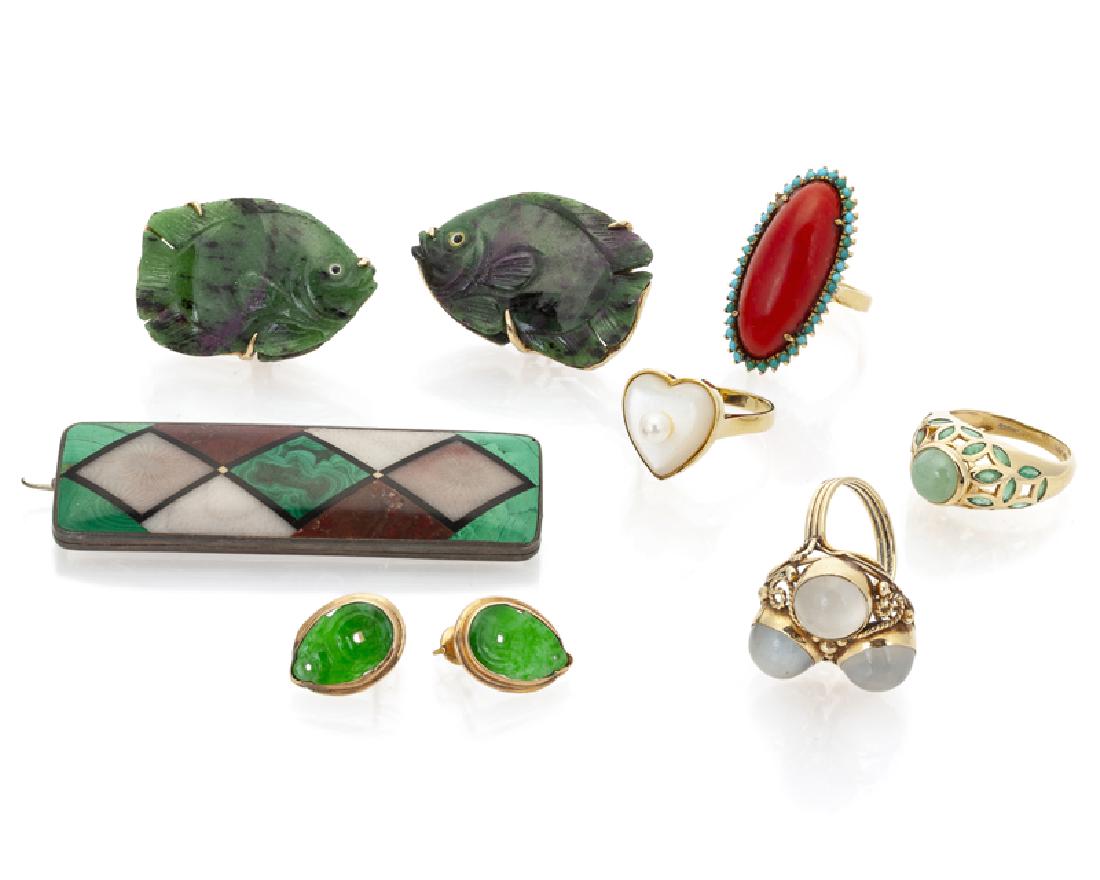 A group of gem-set jewelry (1 of 2)