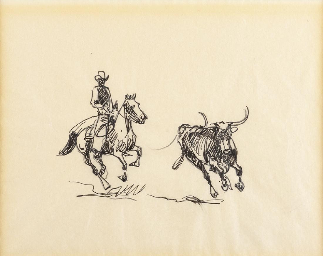 Edward Borein (1872 - 1945 Santa Barbara, CA) (1 of 4)