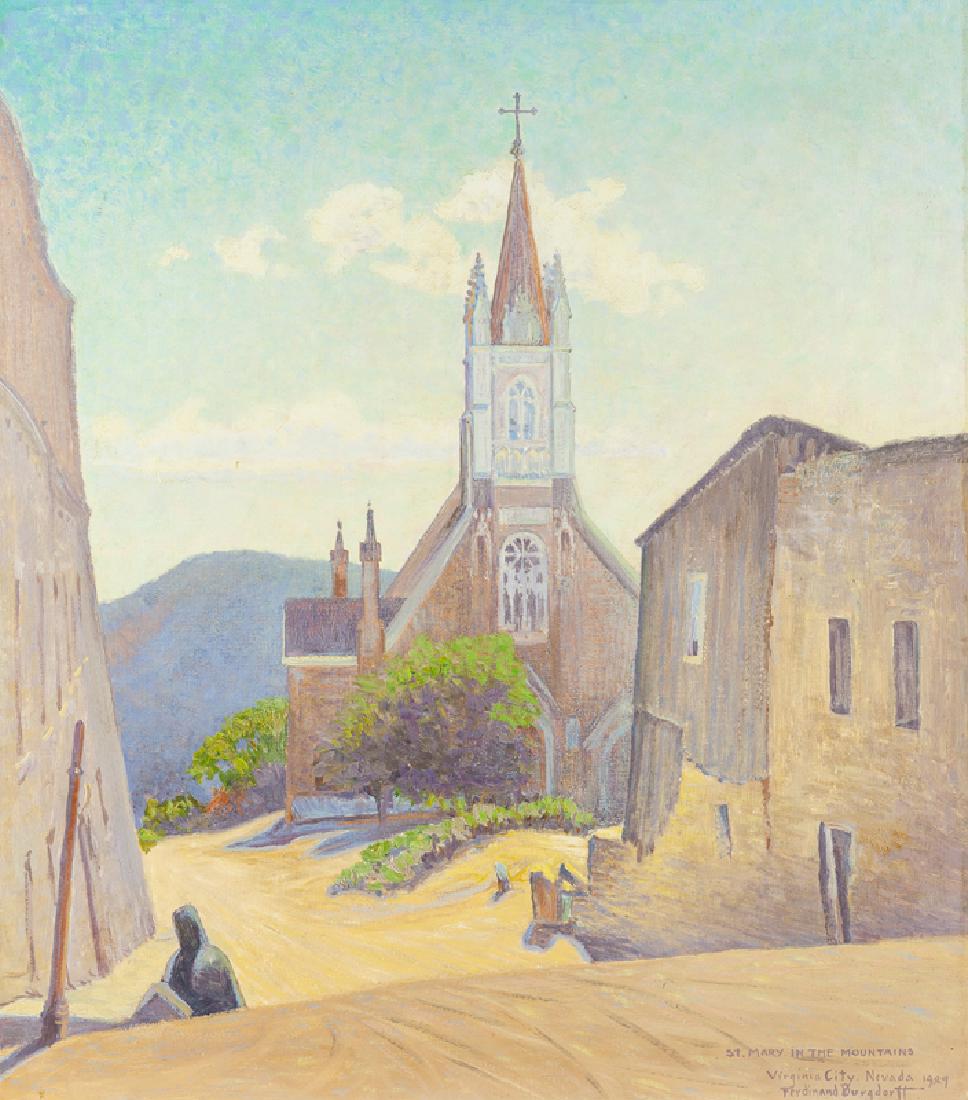 Ferdinand Burgdorff (1881 - 1975 Pebble Beach, CA) (1 of 4)