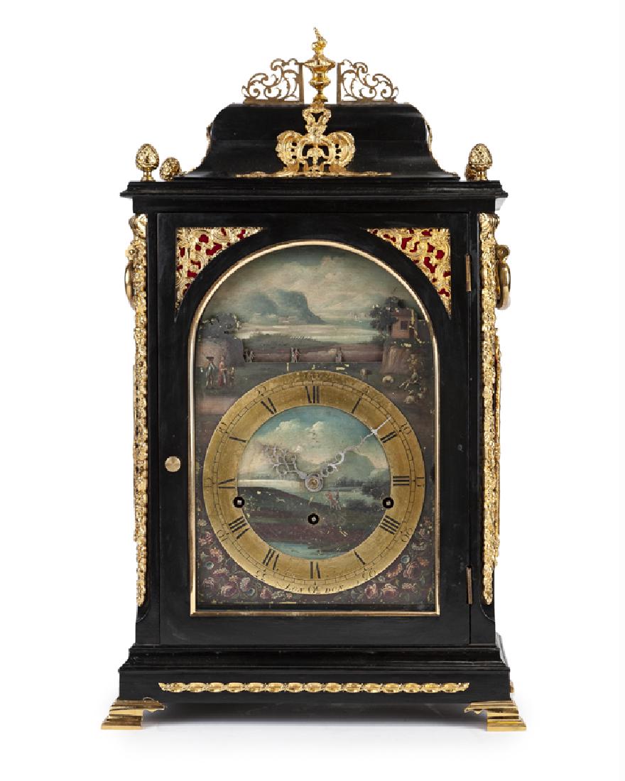 A Georgian musical automaton bracket clock, John Taylor (1 of 6)