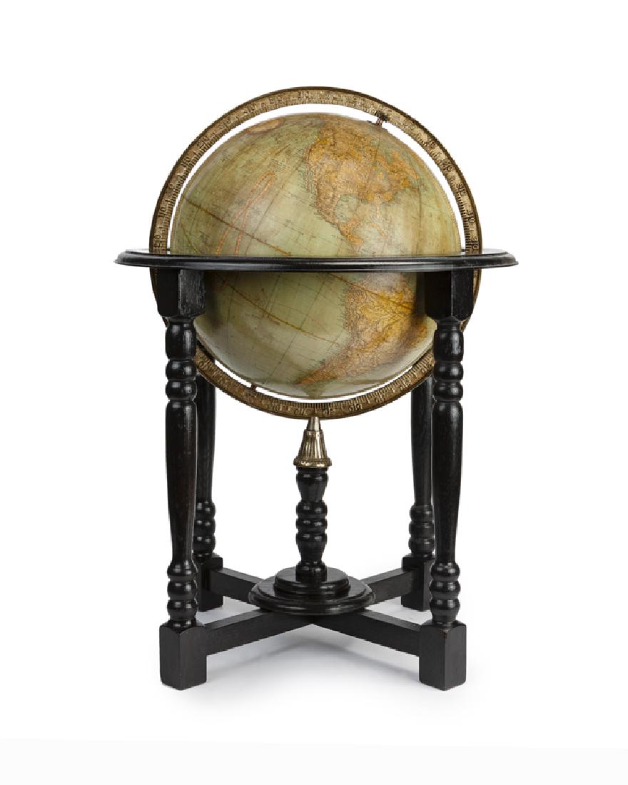 A Rand, McNally & Co. terrestrial floor globe (1 of 4)
