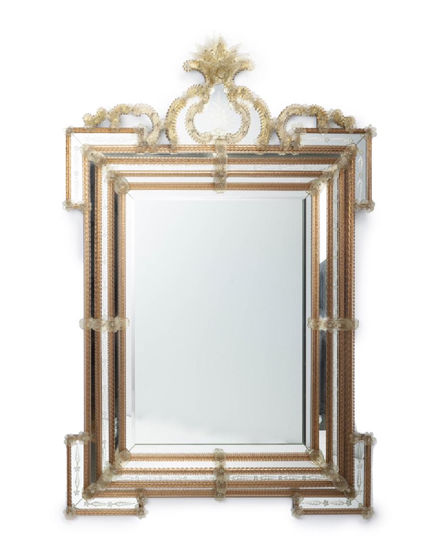 A Venetian wall mirror (1 of 3)