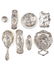An Unger Brothers sterling silver vanity set - 2