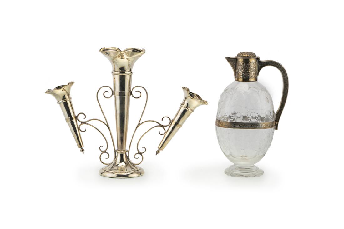 Two English sterling silver table items (1 of 3)