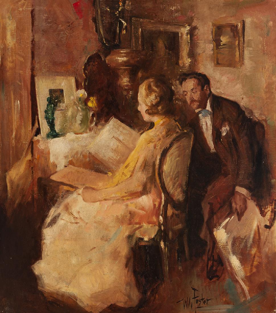 William Frederick Foster ANA (1883 - 1953 New York, NY) (1 of 4)