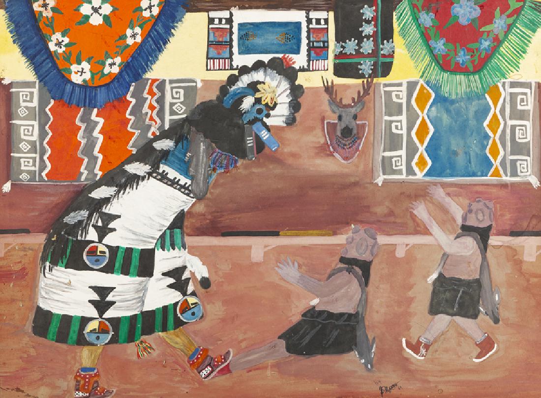 Percy Sandy (1918 - 1974 Taos, NM) (1 of 6)