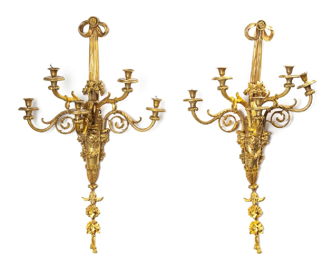 A pair of French-style wall sconces (1 of 4)
