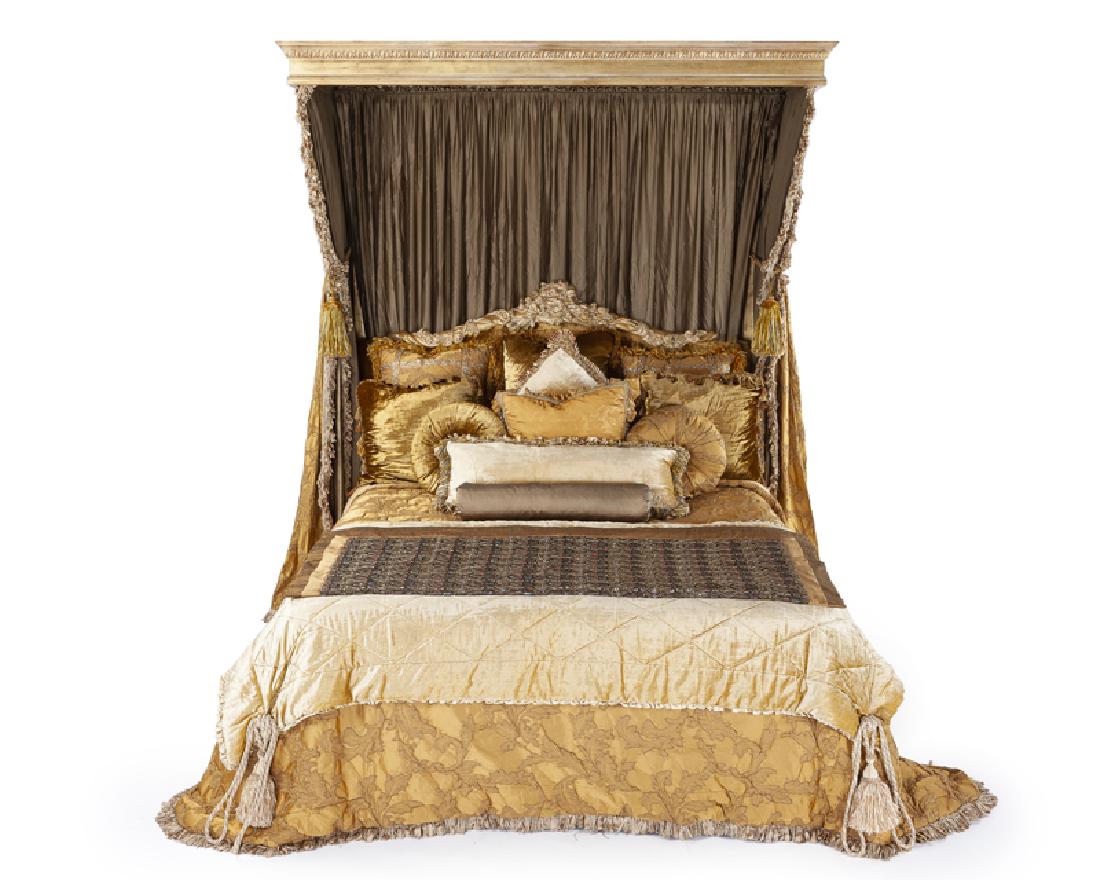 A ''Roses'' canopy king-size bed, Provasi (1 of 9)