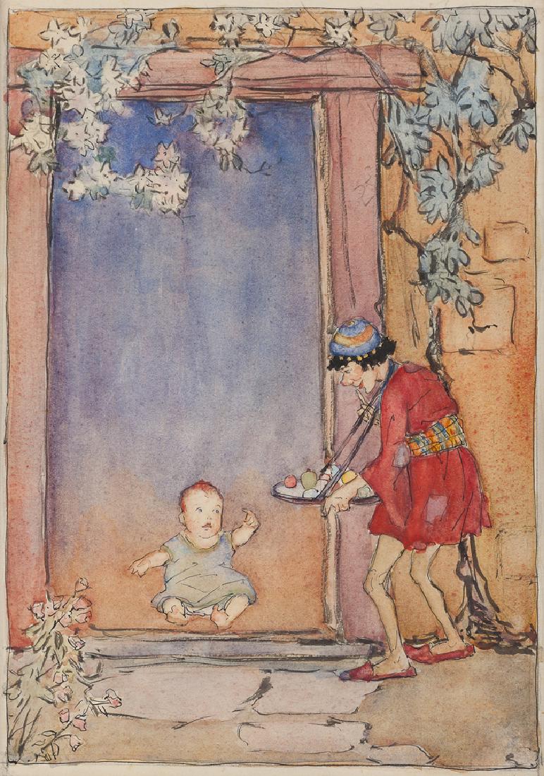 Attributed to Mabel Alvarez (1891 - 1985 Los Angeles, (1 of 3)