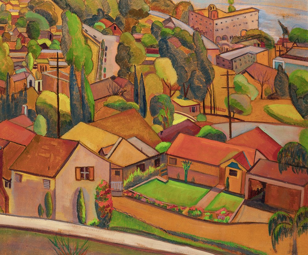 Helen Rousseau (1896 - 1992 Santa Barbara, CA) (1 of 4)