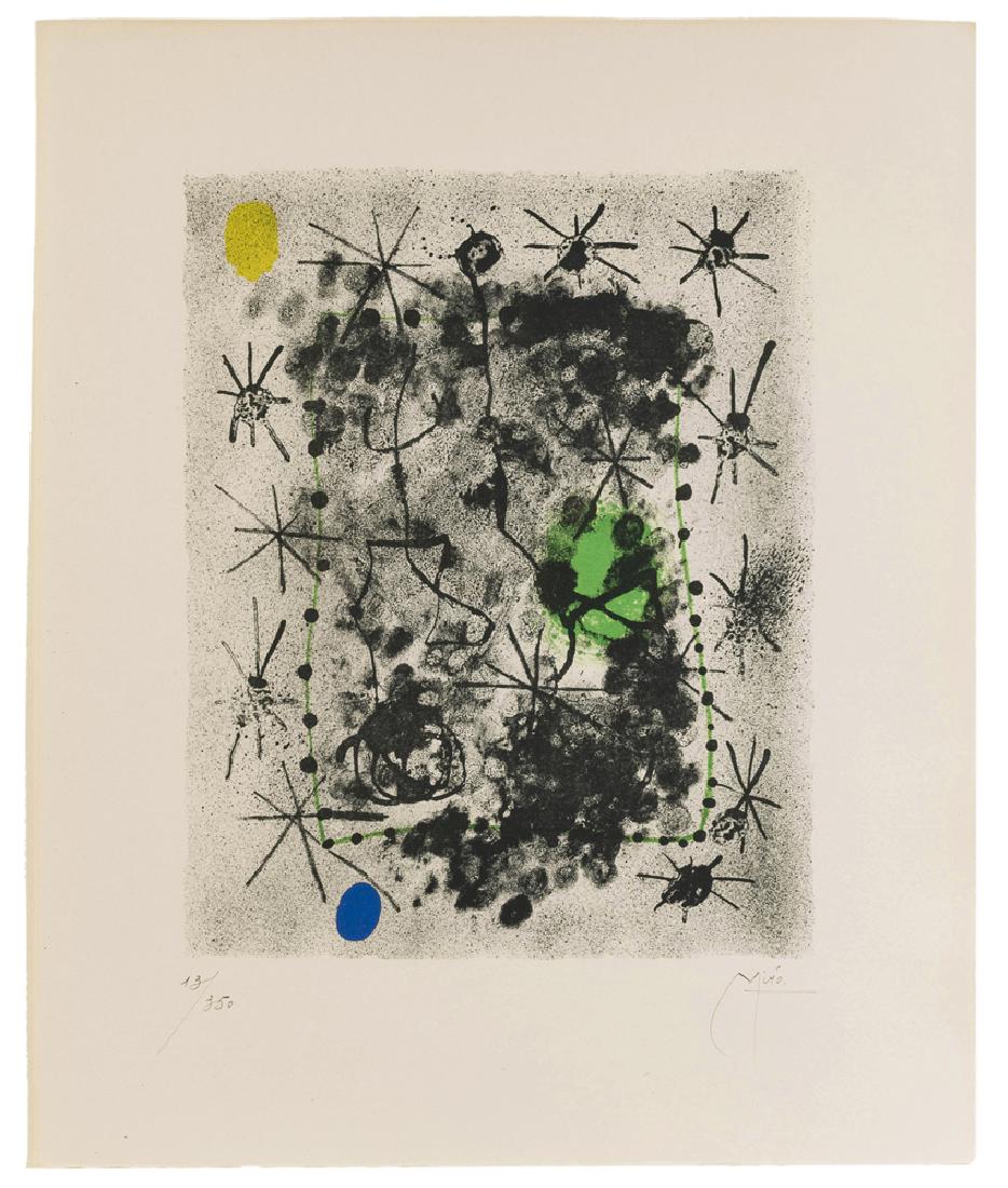 Joan Miró (1893 - 1983 Spanish) (1 of 5)
