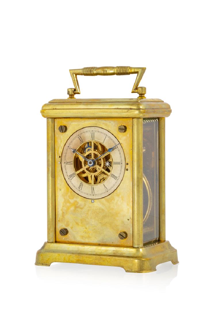 Waterbury skeletonized carriage clock (1 of 4)