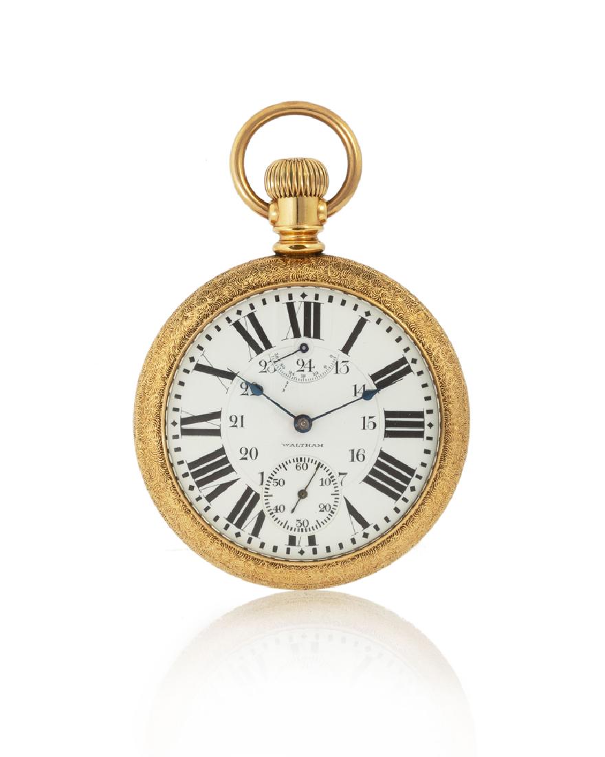 Waltham Vanguard Railroad Grade pocket watch (1 of 4)