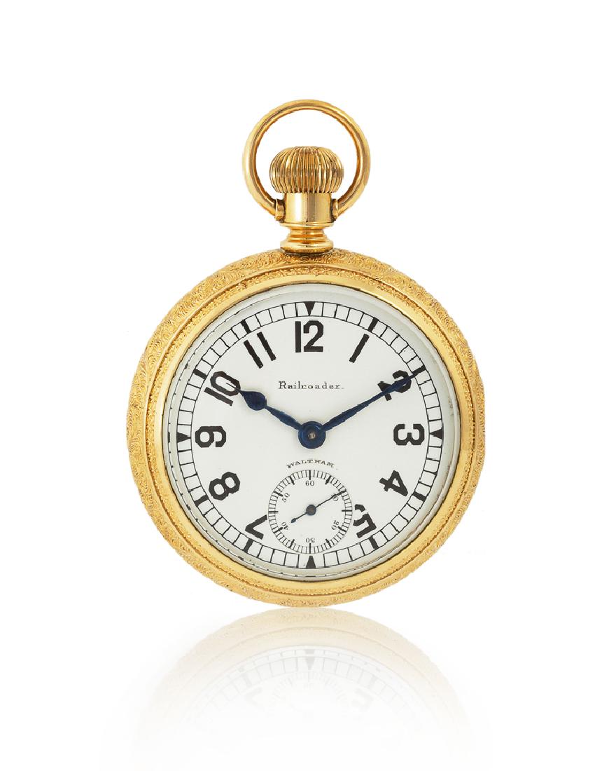 American Waltham Watch Co. Railroader pocket watch (1 of 4)