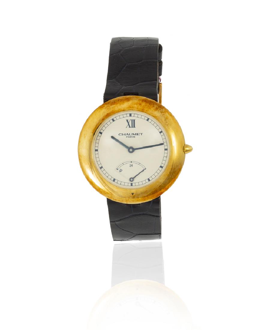 Chaumet self-winding 18K gold wristwatch (1 of 2)