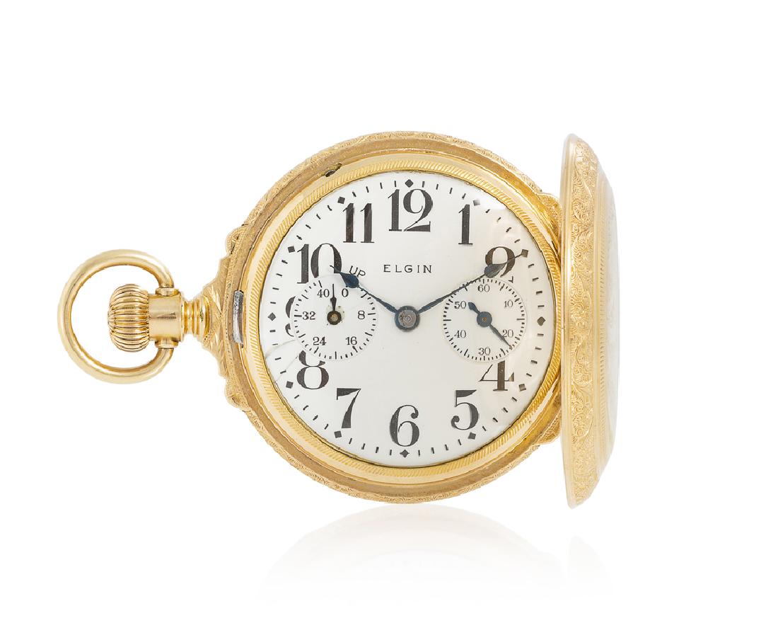 Elgin National Watch Co. Father Time pocket watch (1 of 6)