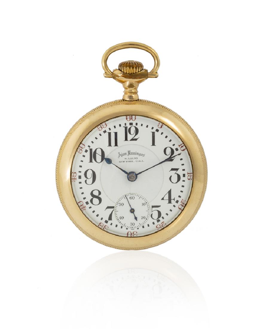 Illinois Watch Co. Railroad Grade pocket watch (1 of 4)