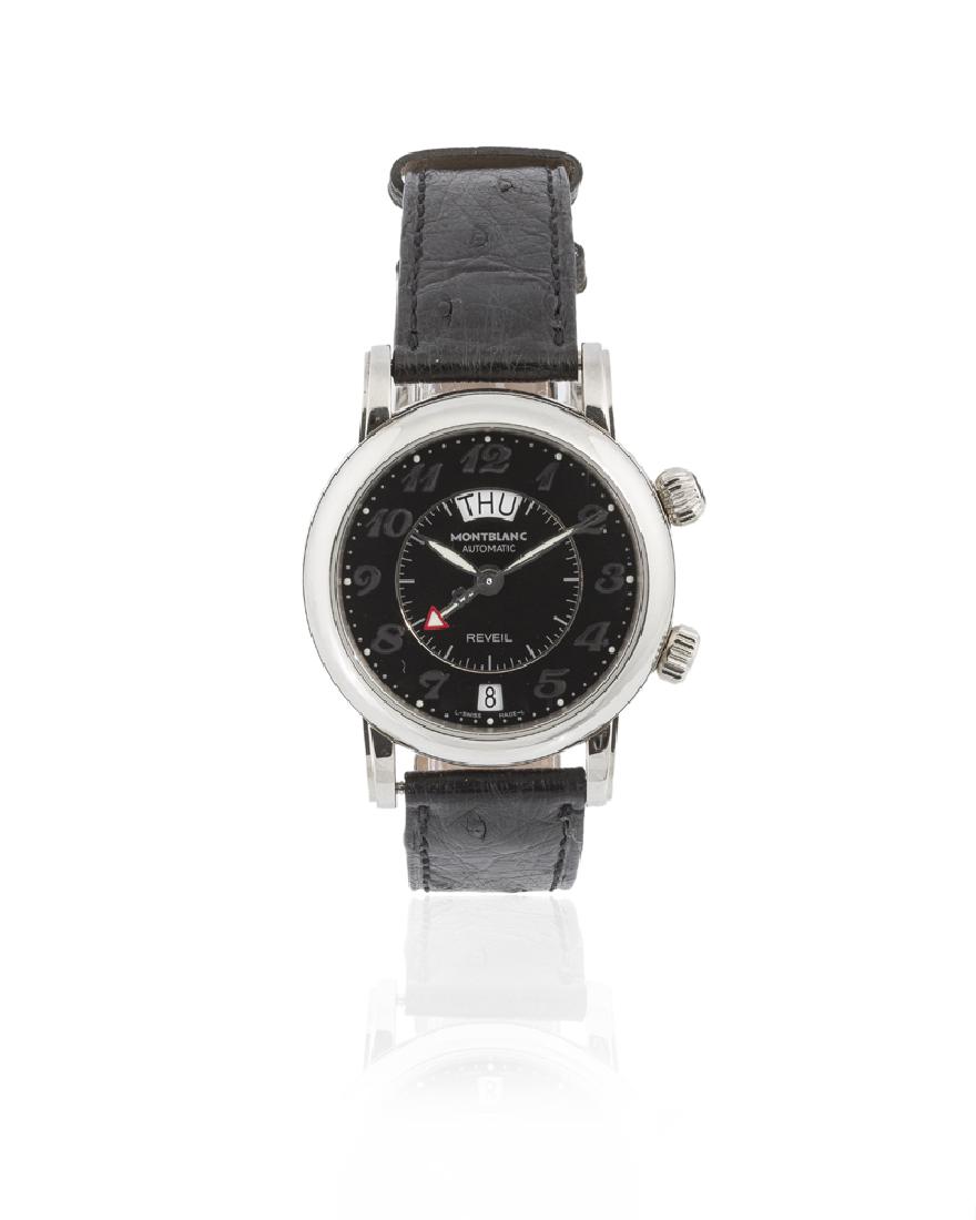 Montblanc Meisterstuck Reveil automatic wristwatch (1 of 2)
