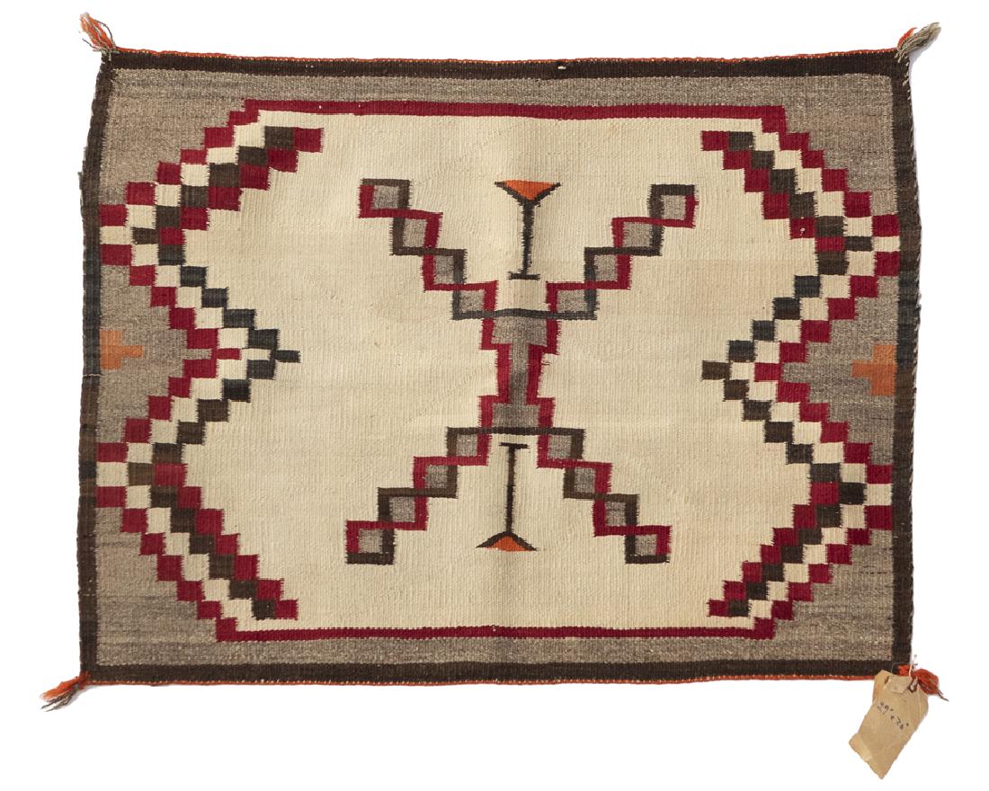 A Navajo regional saddle blanket (1 of 2)