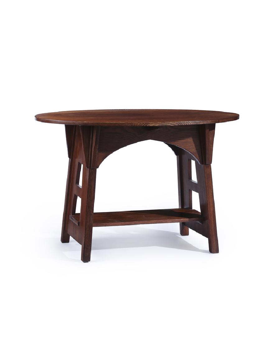 A Limbert Arts & Crafts library table #146 (1 of 2)