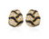 A pair of onyx and diamond ear clips, Van Cleef &