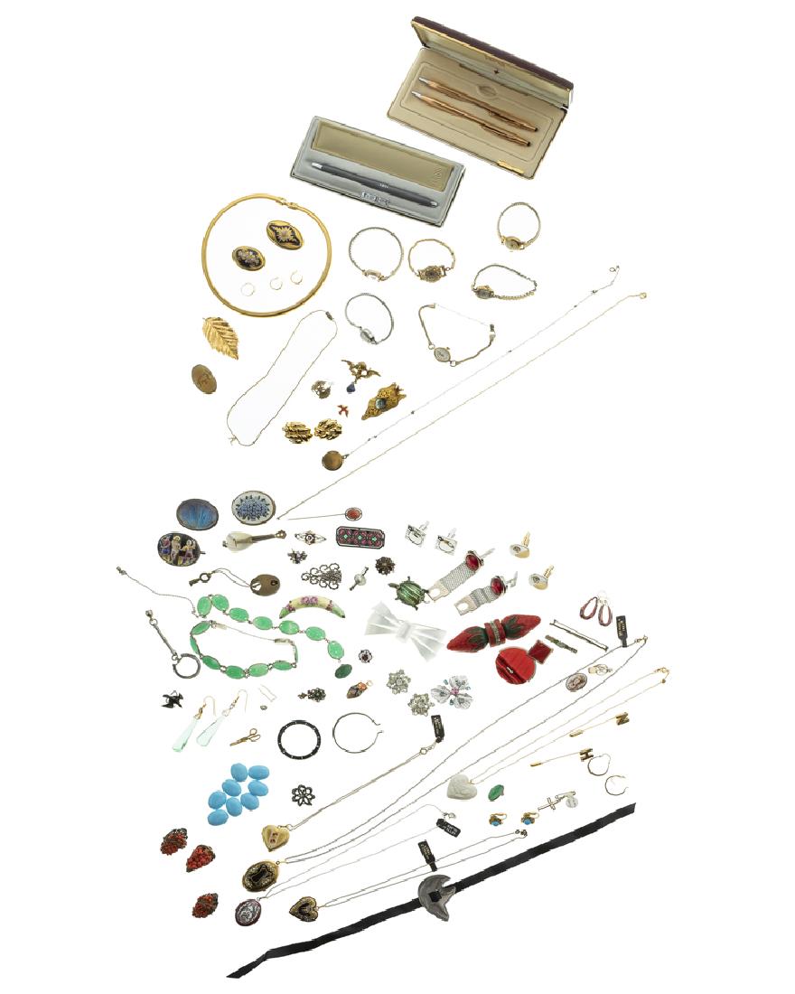 A large group of costume jewelry (1 of 4)