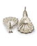 A pair of Gorham sterling silver figural nut dishes - 2