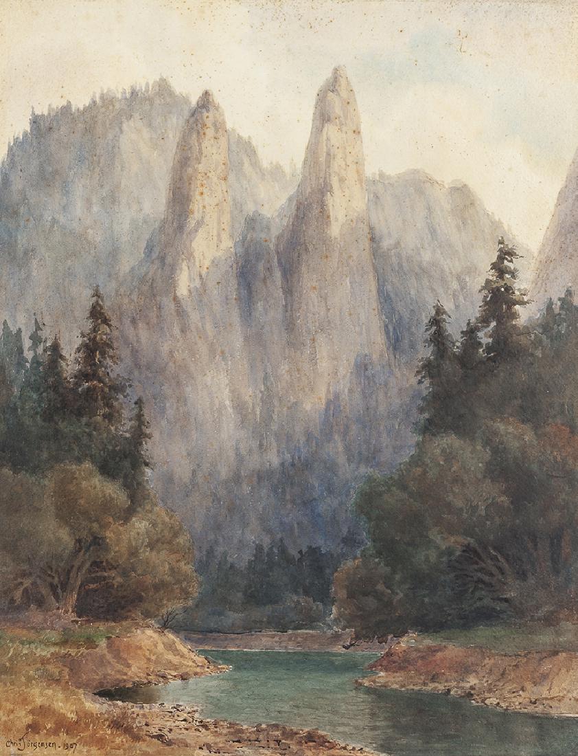 Christian August Jorgensen (1860-1935 Piedmont, CA) (1 of 5)