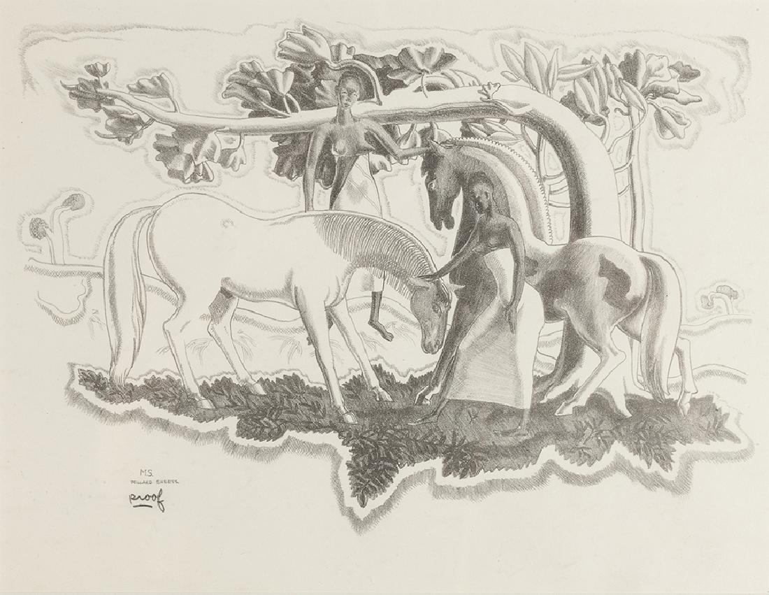 Millard Owen Sheets NA (1907-1989 Gualala, CA) (1 of 4)