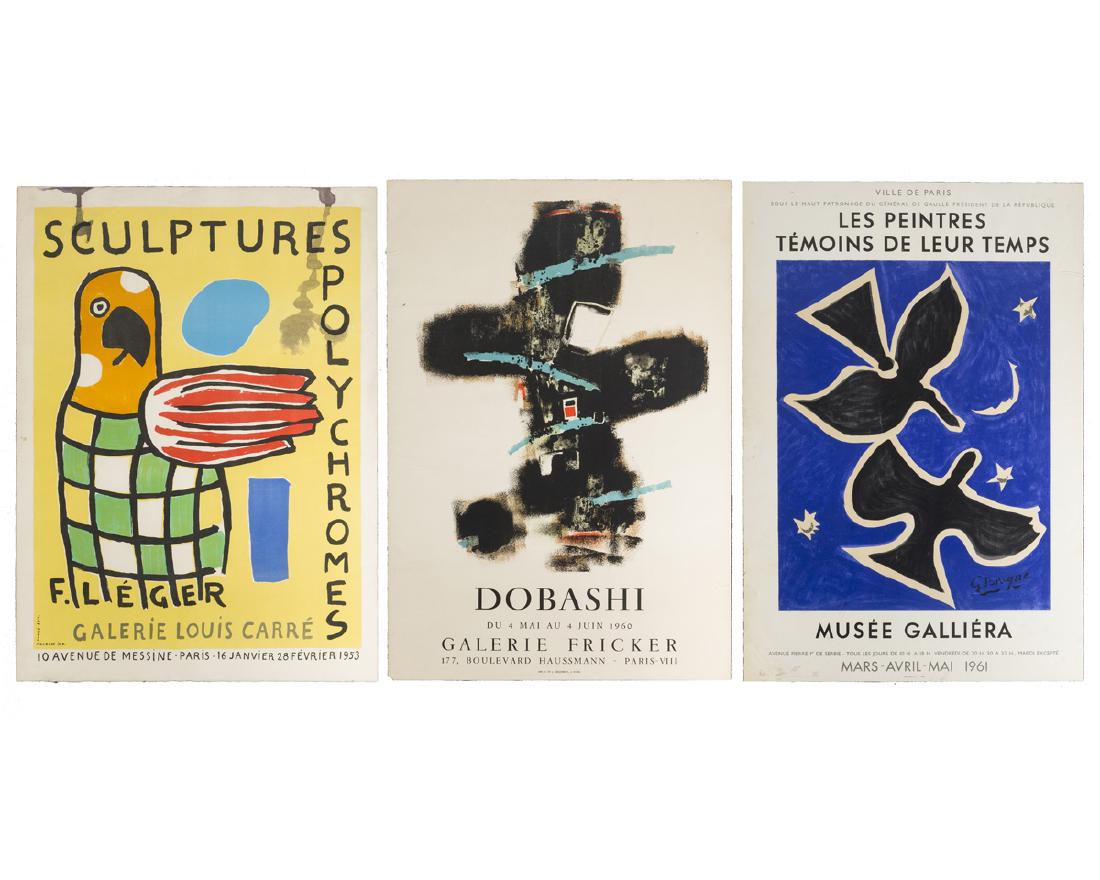 Three Art Exhibition Posters (1 of 3)